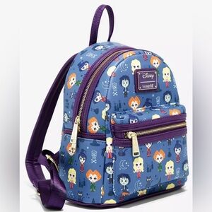 Disney Loungefly Hocus Pocus Chibi Characters Mini Backpack